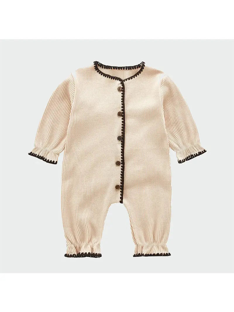 Cotton Knit Romper