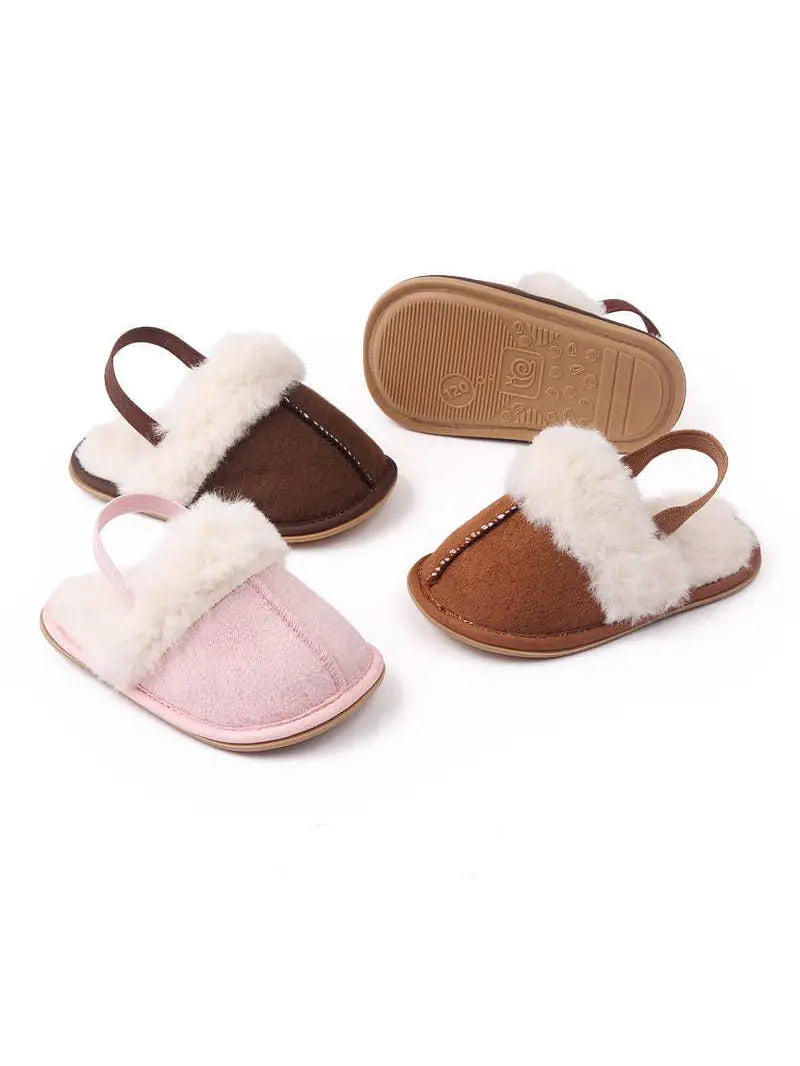 Pippy Plush Soft Sole Baby Toddler Shoes